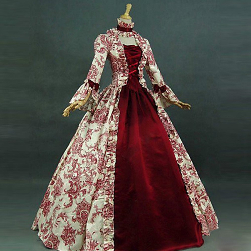 Printed Long Sleeve High Waist - Dresses 评论和价格